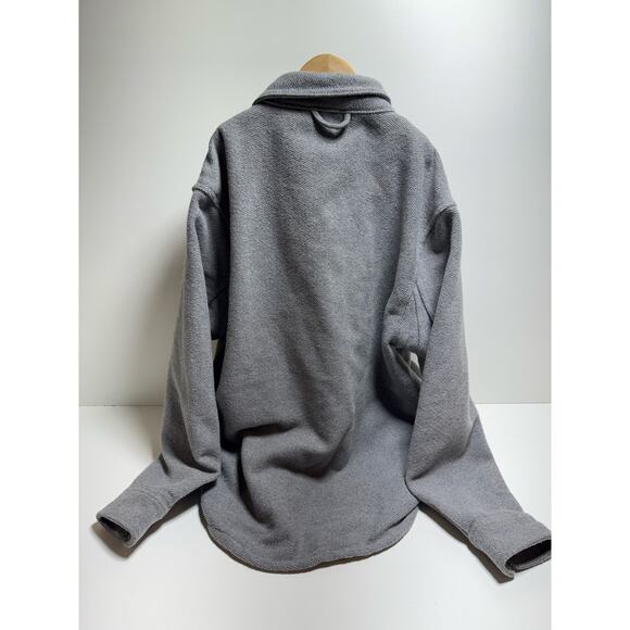 Jachs New York Men’s Wool Blend Shirt Jacket Gray Sz M Outdoor Cabin Core Lined - Picture 12 of 12